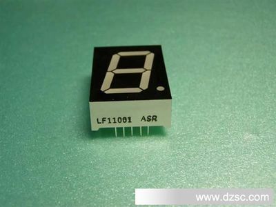 1英寸共阴单位LED数码管红光数码在维库电子市场网的应用与优势